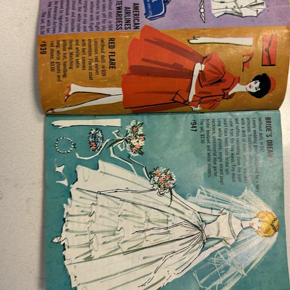 Vintage Barbie and Ken wardrobe booklet 1962 - Picture 5 of 7